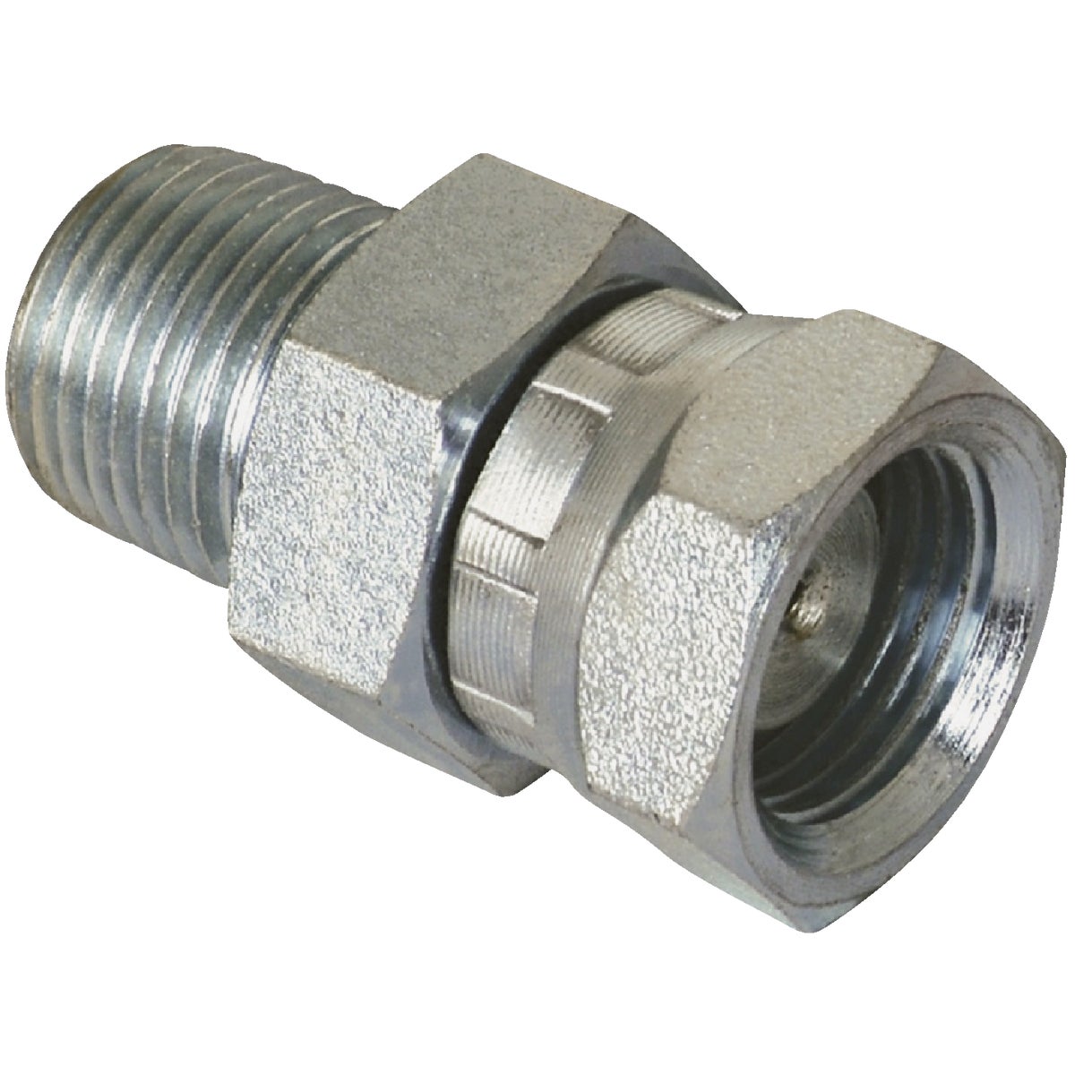 Hydraulic Adapter, 3/8-In. MP x 1/4-In. FP Swivel