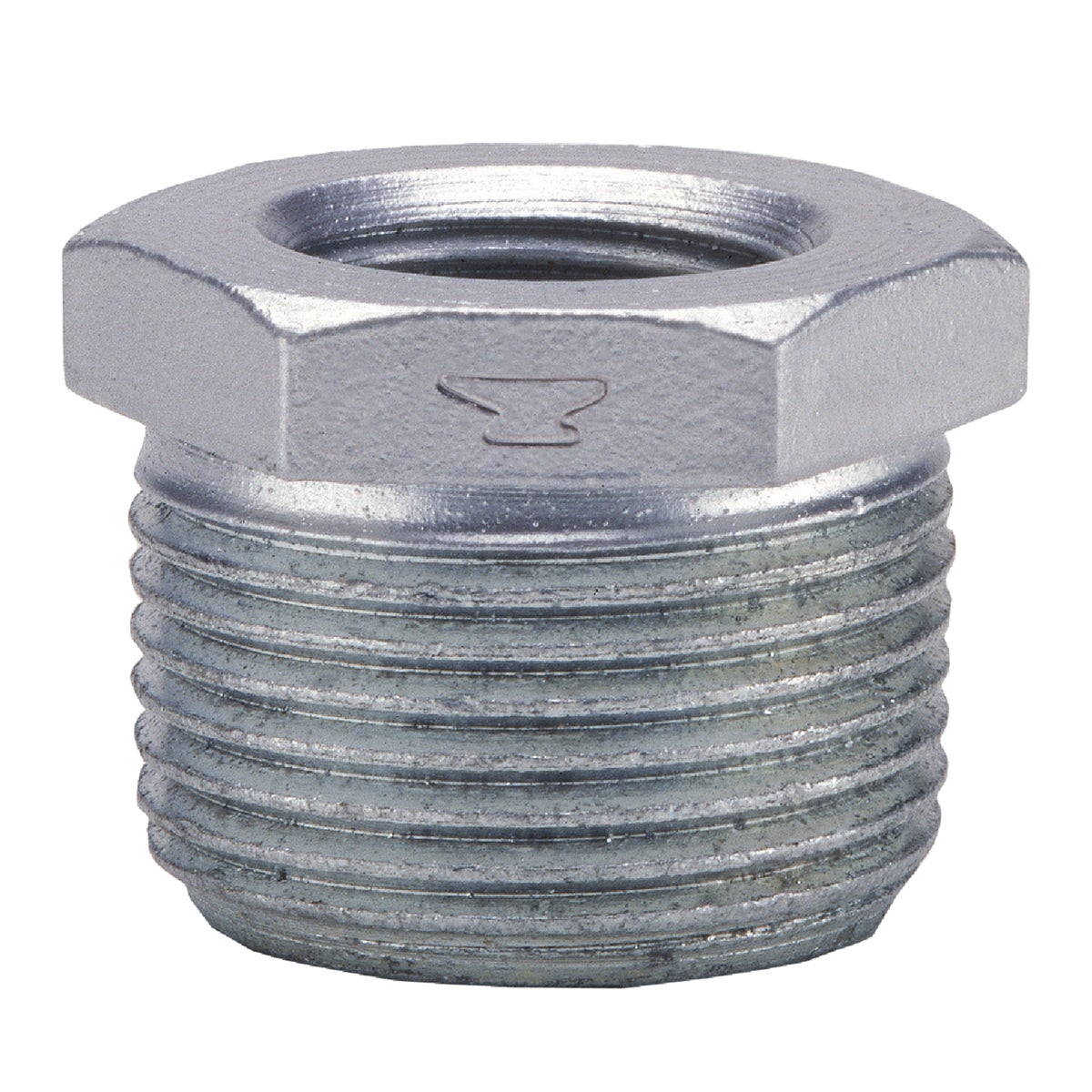 2 In. X 3/4 In. Hex Galvanized Bushing – Malleable Iron Pipe Fitting