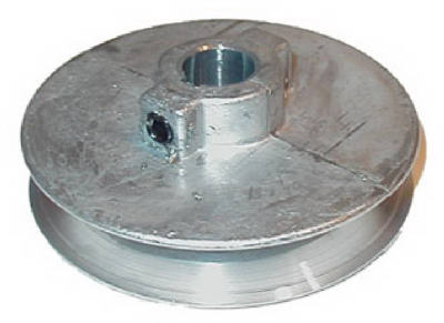 3 In. X 1/2 In. Single Groove Pulley For Electric Motors
