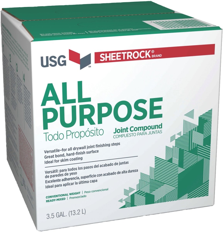3.5 Gallon Pre-mixed All-purpose Drywall Joint Compound For Superior Finishing