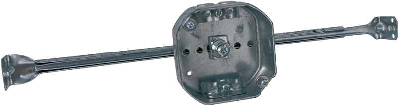 Adjustable 4 In. X 4 In. Octagon Electrical Box With Cover Screws