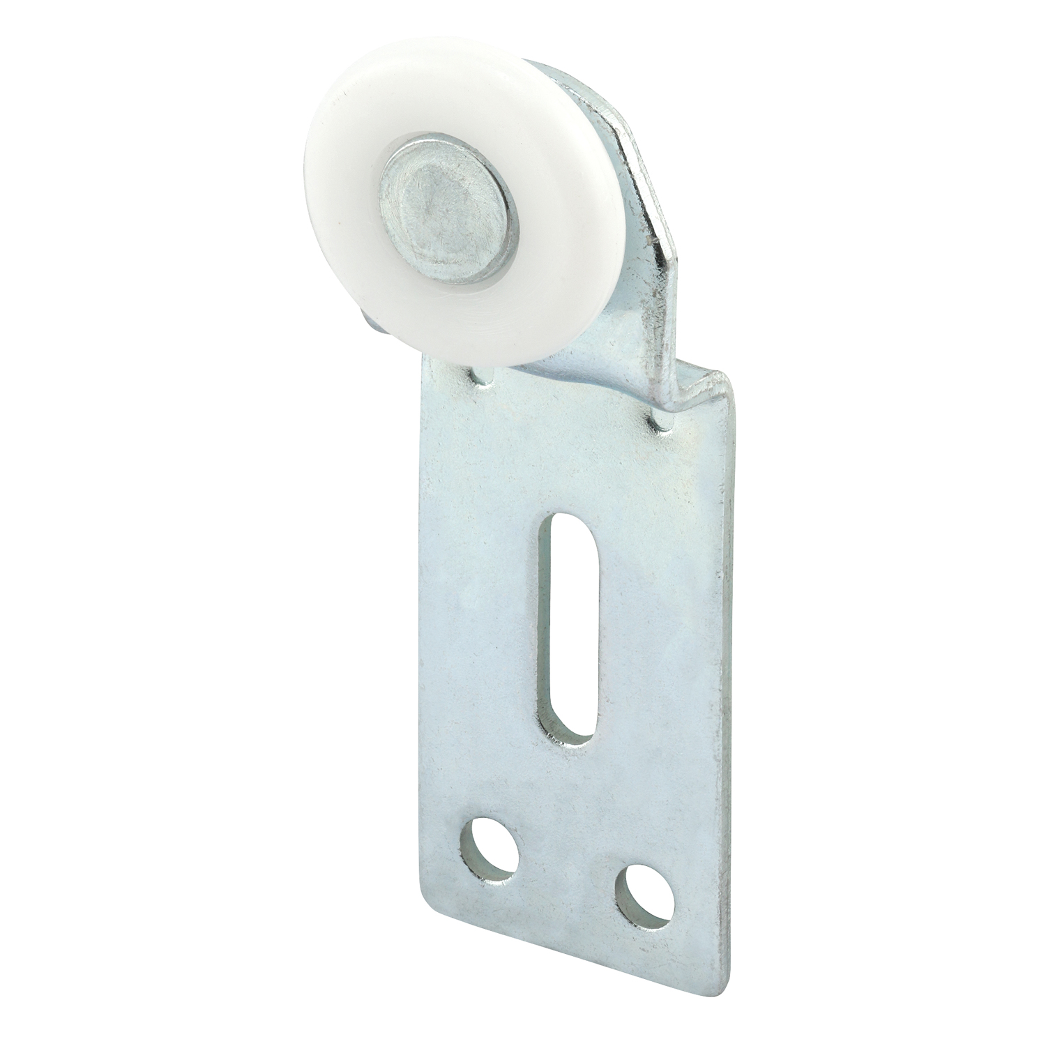 Wardrobe Door Front Roller Assembly, Convex Nylon Roller, 1 In., 2-Pk.