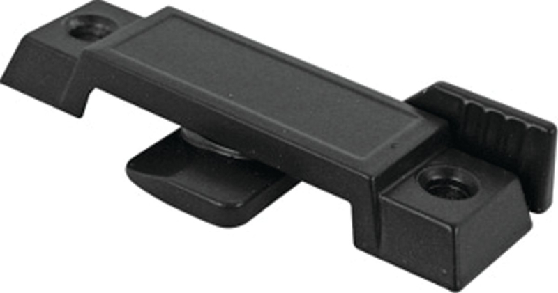 Black Cam Action Window Sash Lock, 2-1/4 In. Keeper Length, Model F 2589
