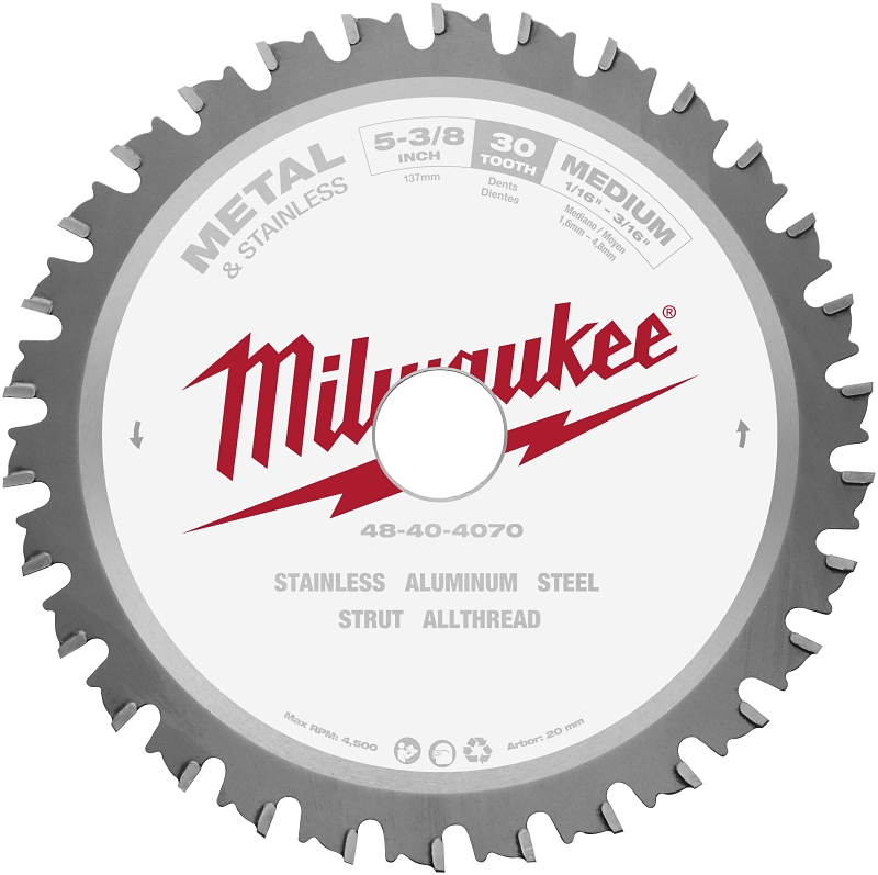 5-3/8 in. X 30 Teeth Ferrous Metal Cutting Circular Saw Blade