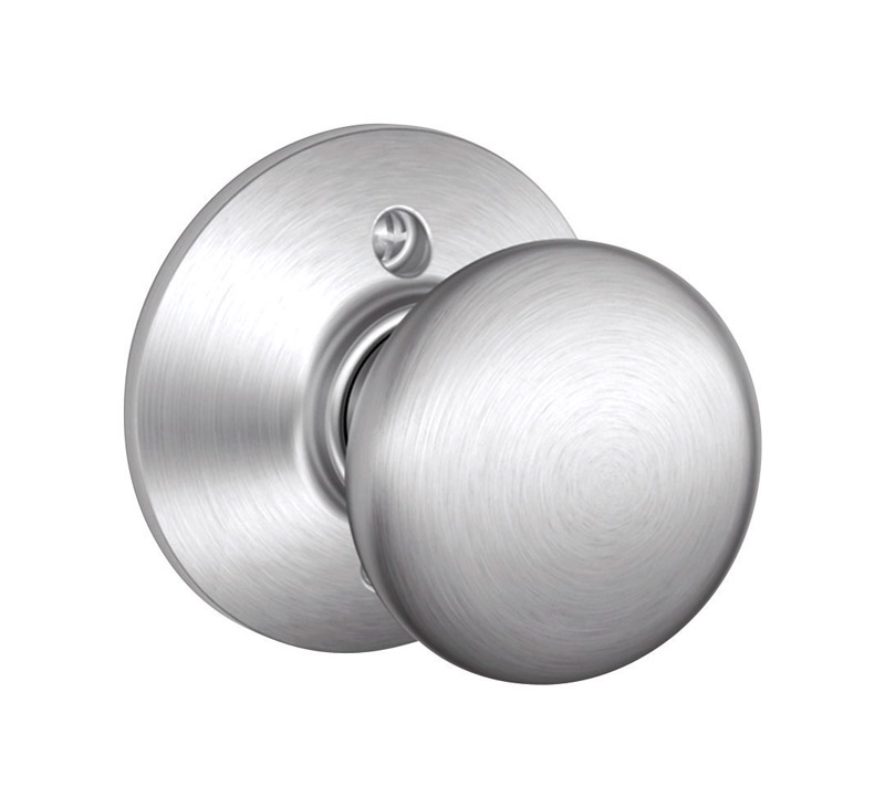 Plymouth Satin Chrome Dummy Knob Right Or Left Handed Model F170ply626