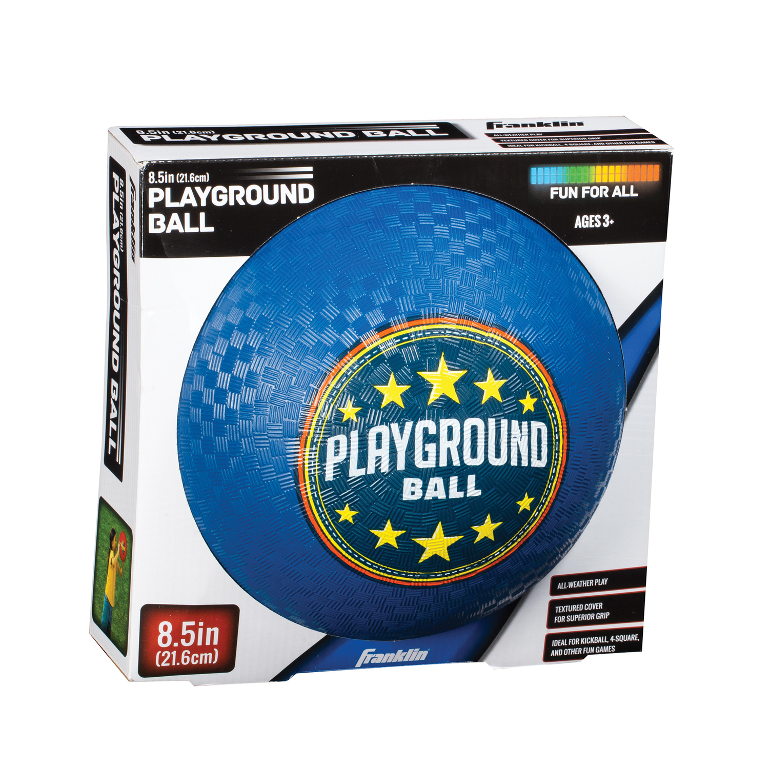 8.5-inch Diameter Playground Ball – Durable Rubber For Outdoor Fun