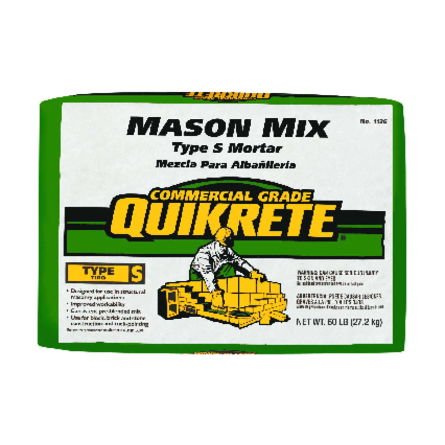 Mason Mix Type S 60 Lb Gray – High Strength Pre-blended Cement For Masonry