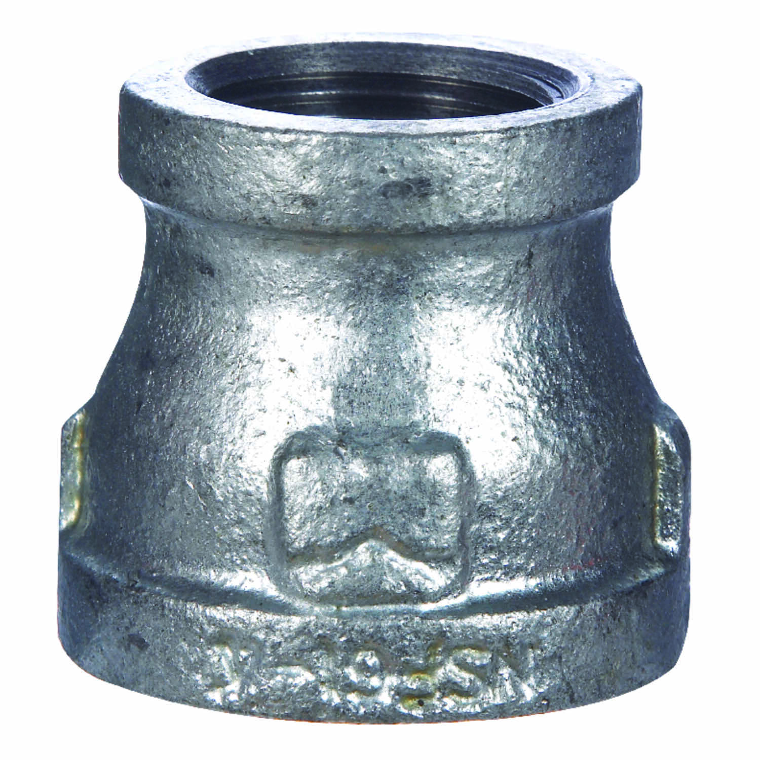 1 In. X 1/2 In. Fpt Reducing Galvanized Coupling – Malleable Iron