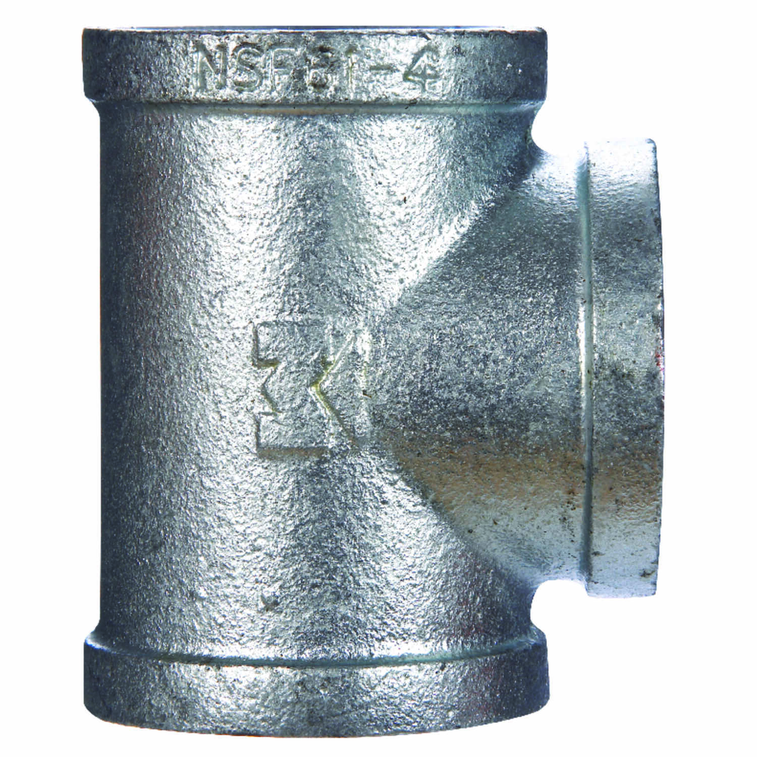 3/8 In. Malleable Iron Galvanized Tee Fitting