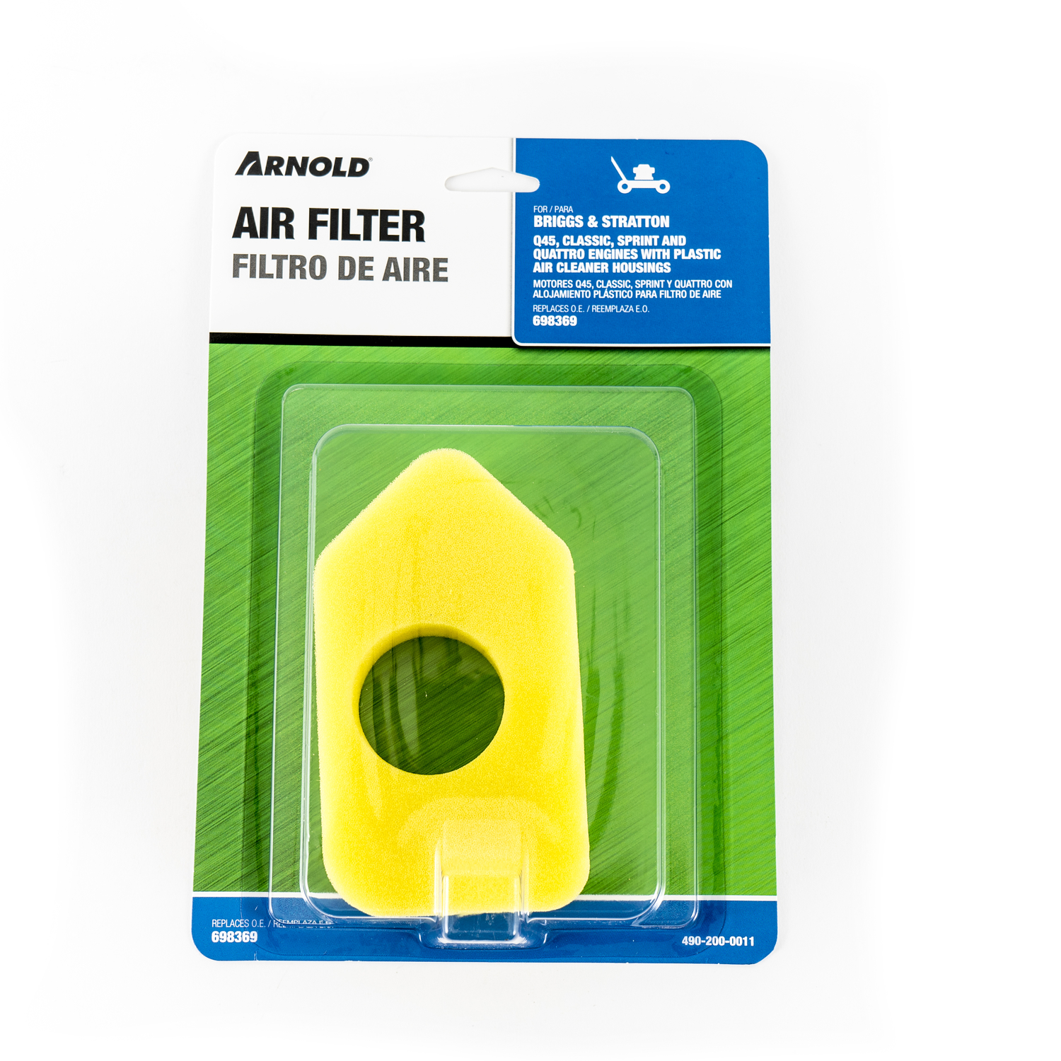 Briggs & Stratton 3.5 To 4.5 Hp Plastic Engine Air Filter Replacement