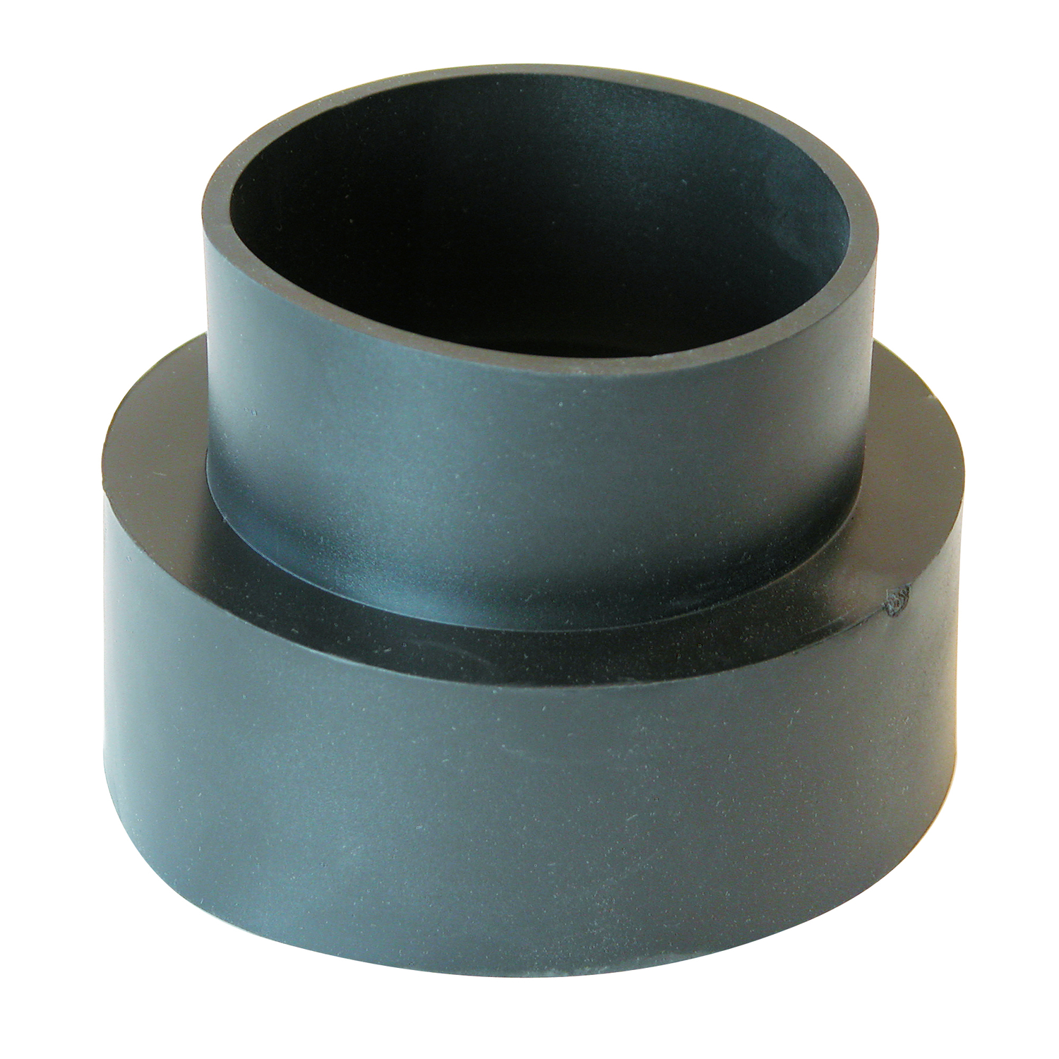 Rubber Down Spout Adapter, 3 x 2 x 3 In.