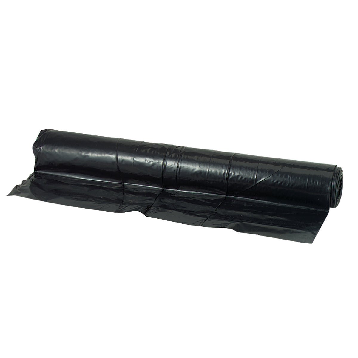 Polyethylene Film, Black, 4-Millimeter, 12 x 100-Ft.