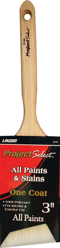Project Select 3 In. Angle Trim Paint Brush For All Paints & Stains