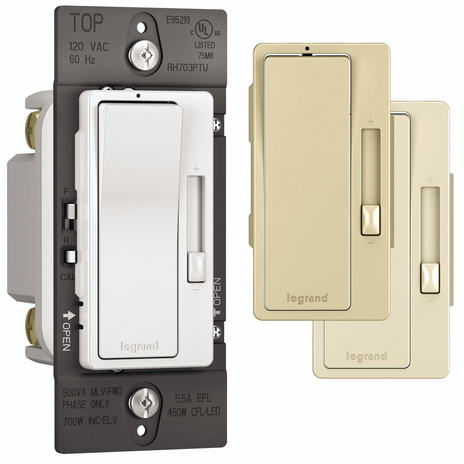 Pass & Seymour Radiant Universal Dimmer Switch, 700-Watt