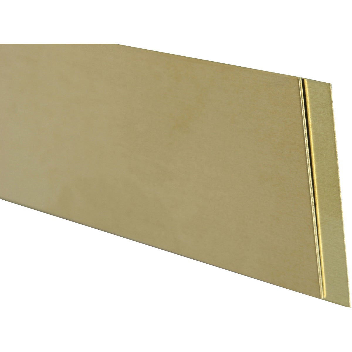 Brass 2 In. X 12 In. Strip Stock – 0.016 In. Thickness