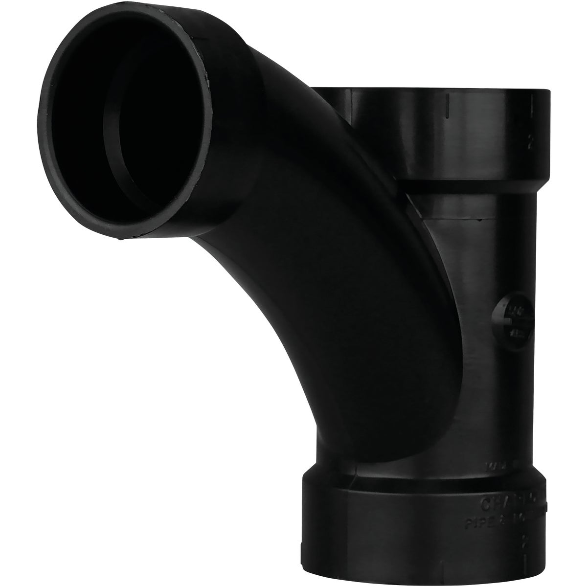 2 X 2 X 1-1/2 In. Hub X Hub X Hub Abs Wye Fitting