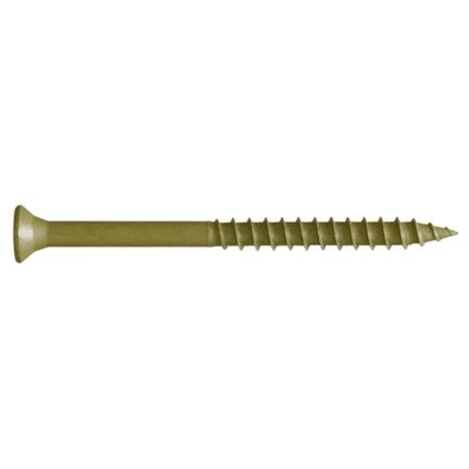 Deck Screws With Bit, Gold, 1-5/8 In., 350-Pk.