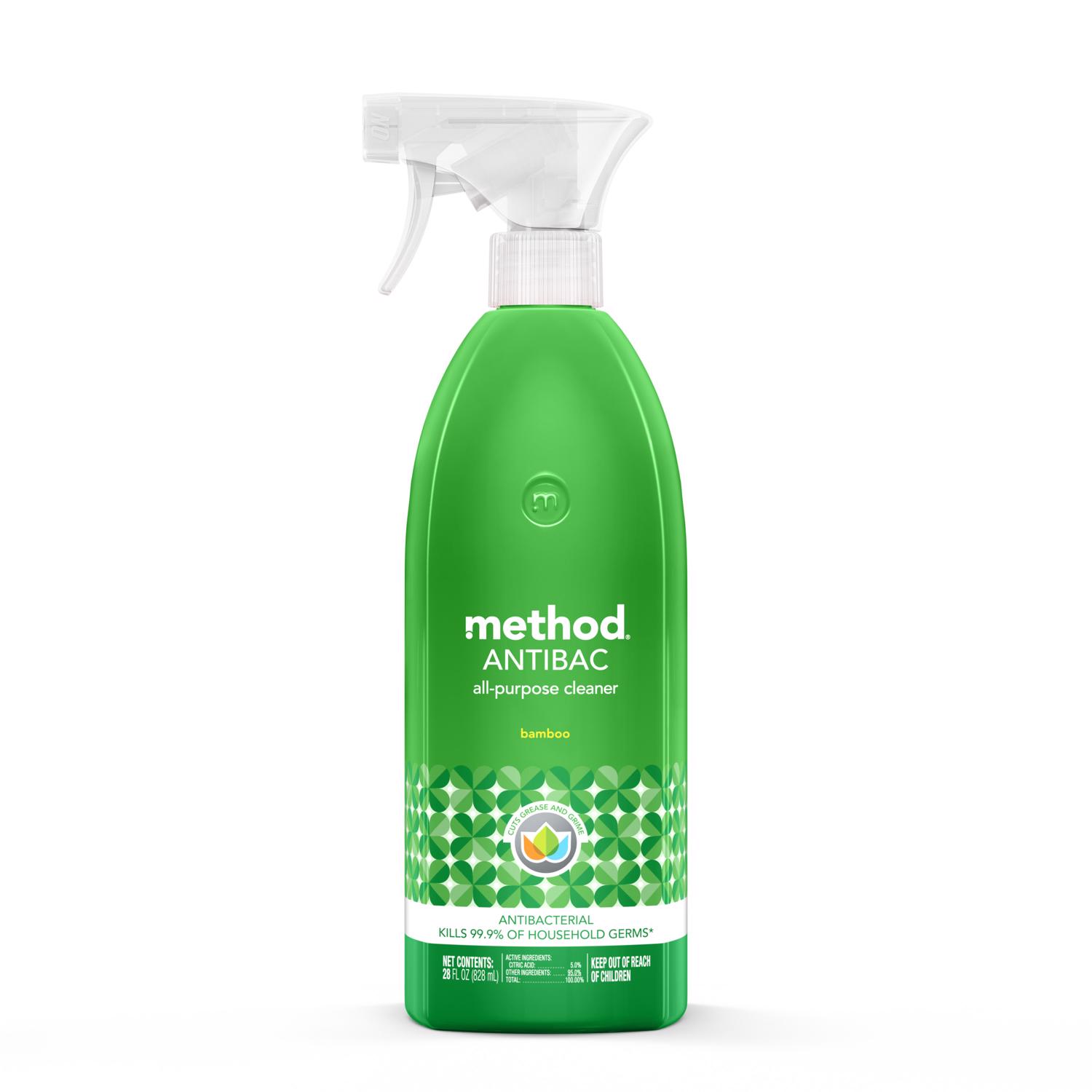 Bamboo Scent Antibacterial All Purpose Cleaner Liquid 28 Oz – Non-toxic Formula