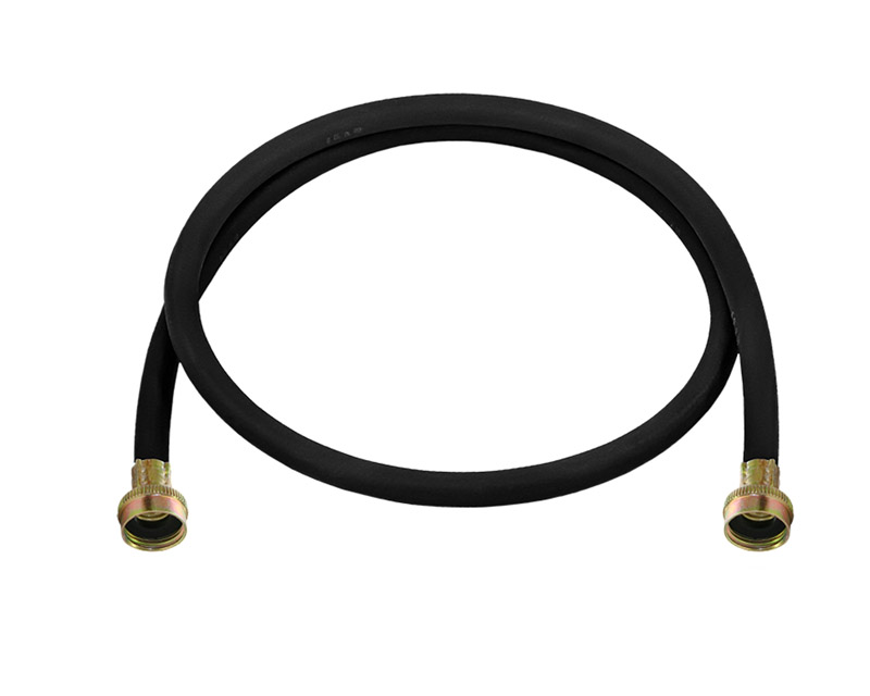Rubber Washing Machine Hose 3/8 In. Diameter X 10 Ft. Length