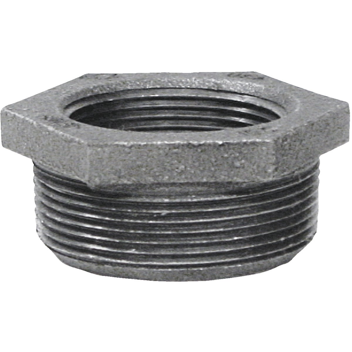 1-1/2 In. X 3/4 In. Black Malleable Iron Hex Bushing