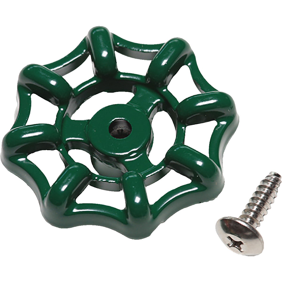 Wheel Valve Handle Pk1250 – Green Coated Replacement Handle