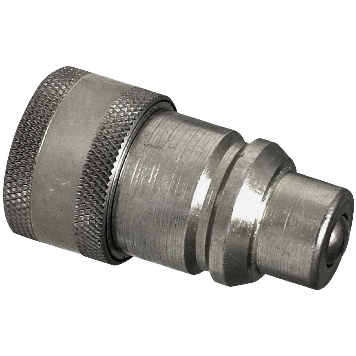 Hydraulic Adapter, ISO Male Tip To International Harvester Female Body