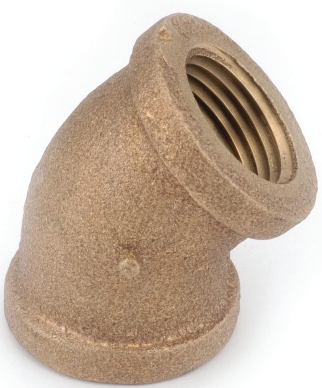 3/4 In. 45 Degree Red Brass Elbow Fip Connection Model 738107-12