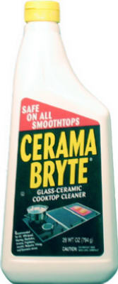 28 Oz. Lemon Scent Ceramic Cooktop Cleaner – Heavy-duty Formula