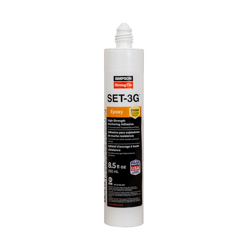 Set-3g 8.5 Oz. High-strength Epoxy Adhesive With Nozzle And Extension
