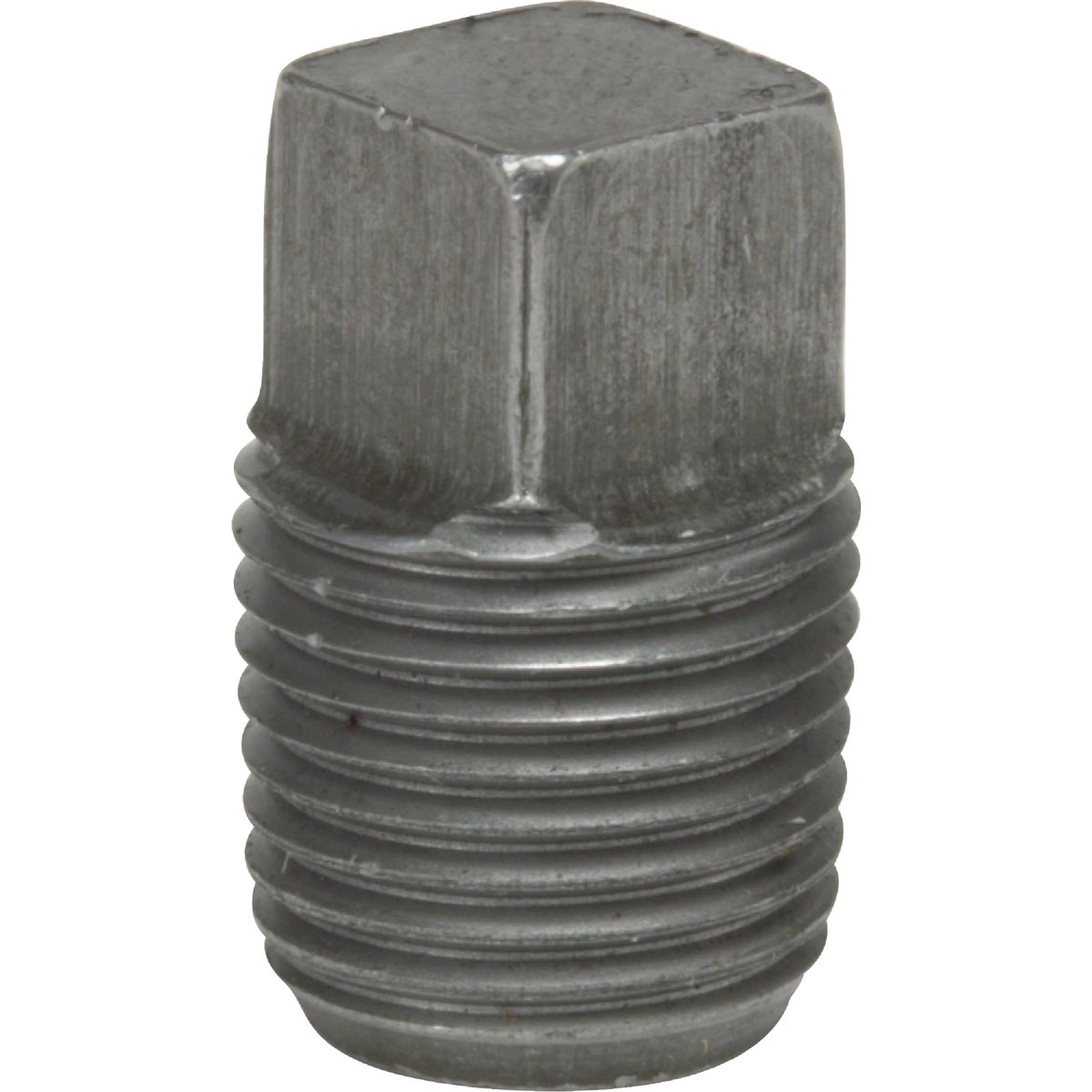 1-1/2 In. Malleable Black Iron Square Head Pipe Plug