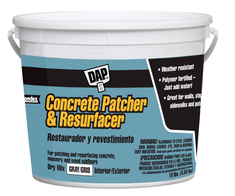 Bondex Concrete Resurfacer 10 Lb Gray – Fast-setting Polymer-fortified Patch