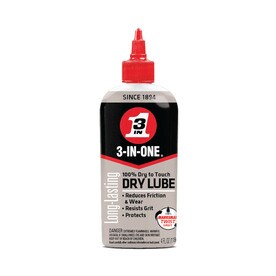 Dry Lube, 4-oz. Ptfe Formula For Superior Lubrication And Protection