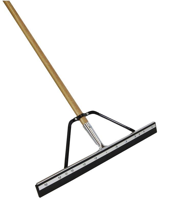 Professional 24-inch Floor Squeegee With Handle, Model 16hdsu