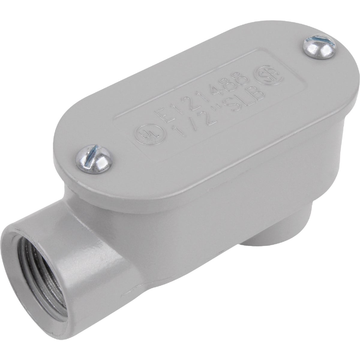 1-1/4 In. Die-cast Copper-free Aluminum Alloy Service Entrance Elbow