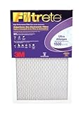 12×20 x 1 In. Ultra Allergen Pleated Furnace Air Filter, Purple, MPR 1500, 3 Months