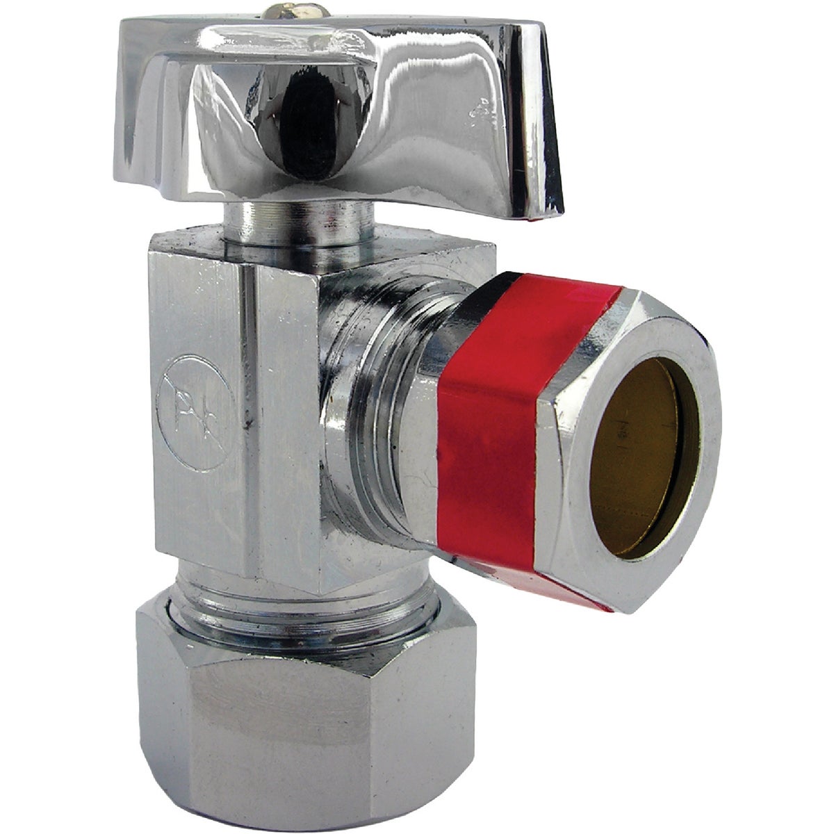 5/8 In. Copper Compression Inlet X 1/2 In. Compression Outlet Angle Valve