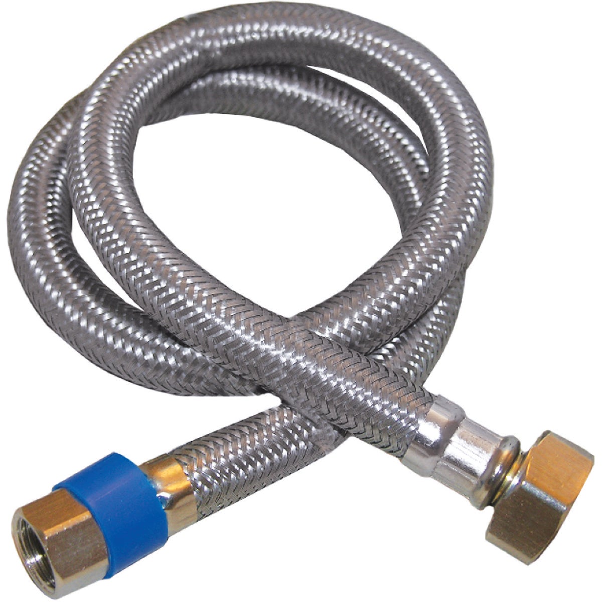 3/8 In. Compression X 1/2 In. Female Iron Pipe X 24 In. Stainless Steel Faucet Connector