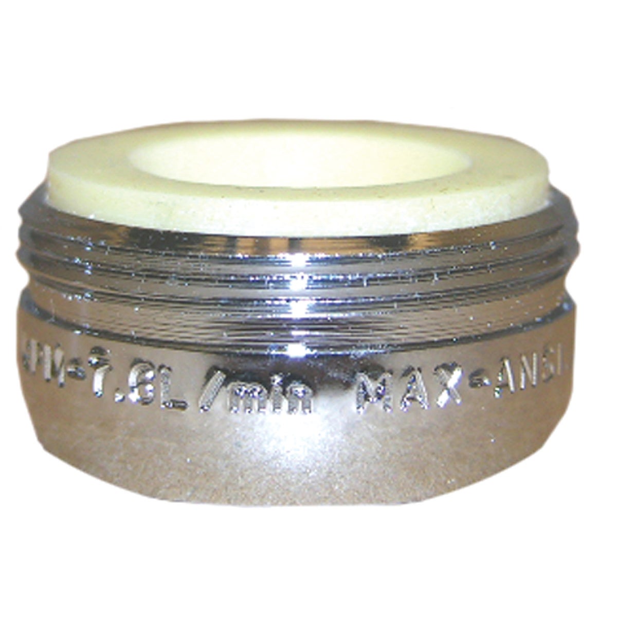 2.2 Gpm Chrome-plated Brass Male Thread Aerator, 15/16-inch Connection