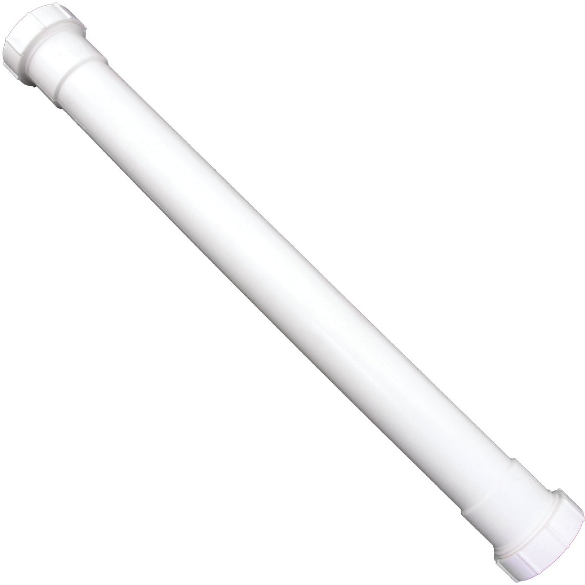 1-1/2 In. Od X 16 In. L White Plastic Double-end Extension Tube