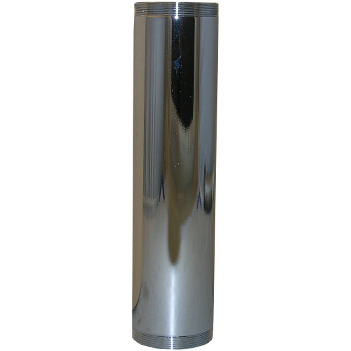1-1/2 In. X 12 In. Chrome Plated Brass Threaded Drain Tube