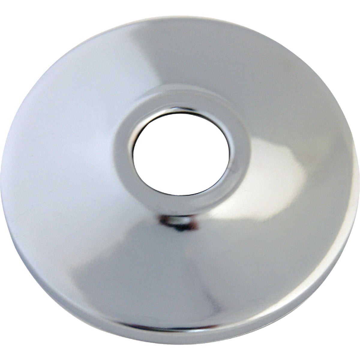 1/2 Inch Copper Tube Flange With Chrome Plated Finish And Beauty Ring
