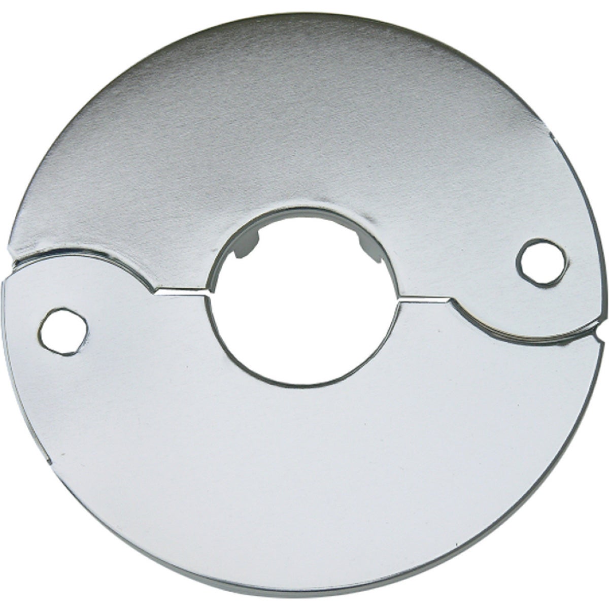 Chrome-plated 1/2 In. Iron Pipe Or 3/4 In. Copper Split Flange