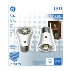 LED Spotlight Bulb, PAR16 Medium Base, 5.5 Watt, 2 -Pk.