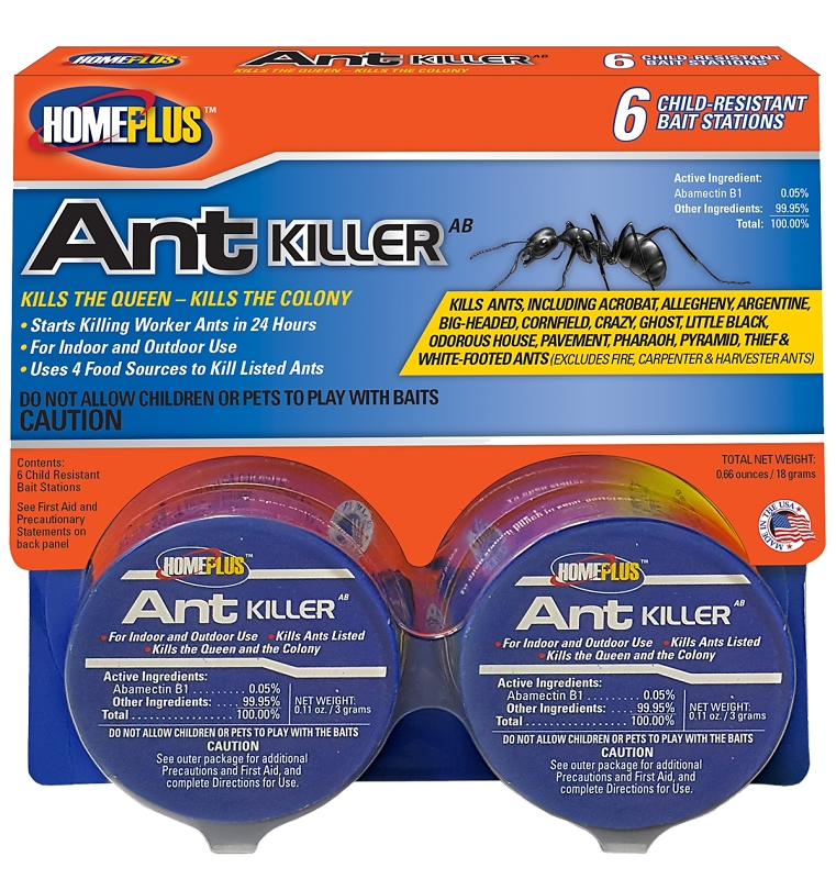 Home Plus Metal Ant Bait Killer, 6-Pk.