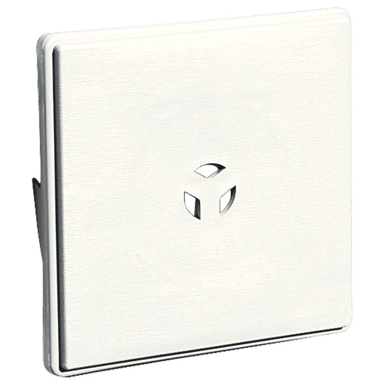 Dutch Lap Surface Block, White, 6.625 In. X 6.625 In., Model #130010008123