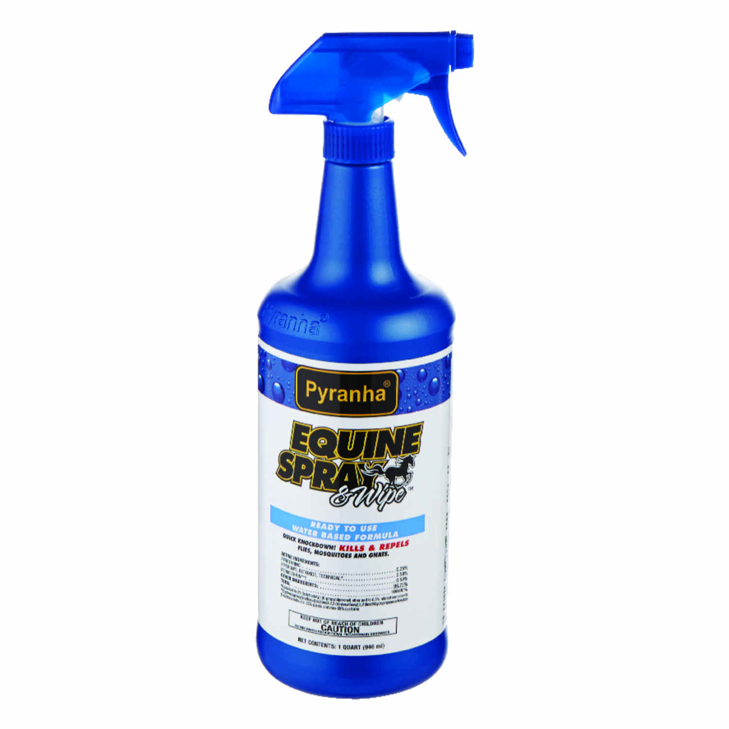 Equine Spray & Wipe, Citronella Scent, Water Based Insect Control, Qt.