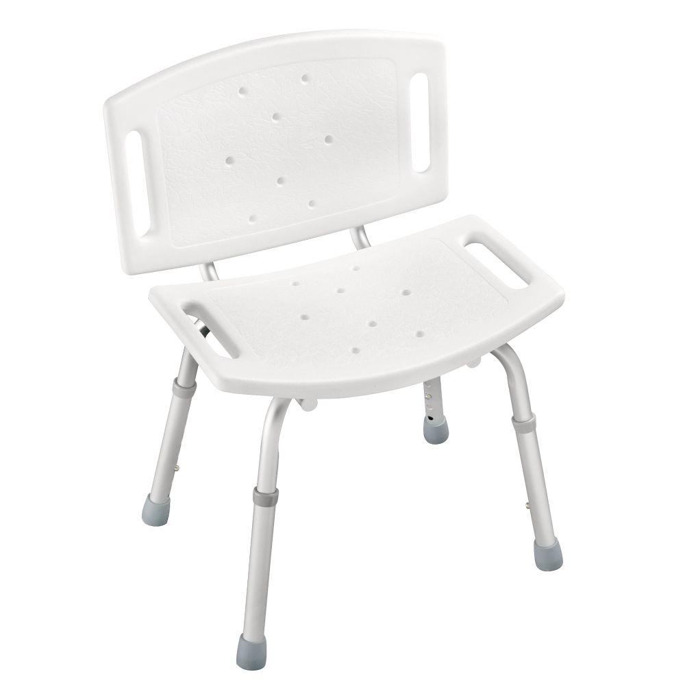 Adjustable Bath Safety Tub & Shower Chair, White, Model Df599