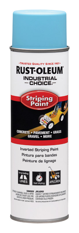 Industrial Choice Blue Inverted Striping Paint 18 Oz – Long Lasting Lines