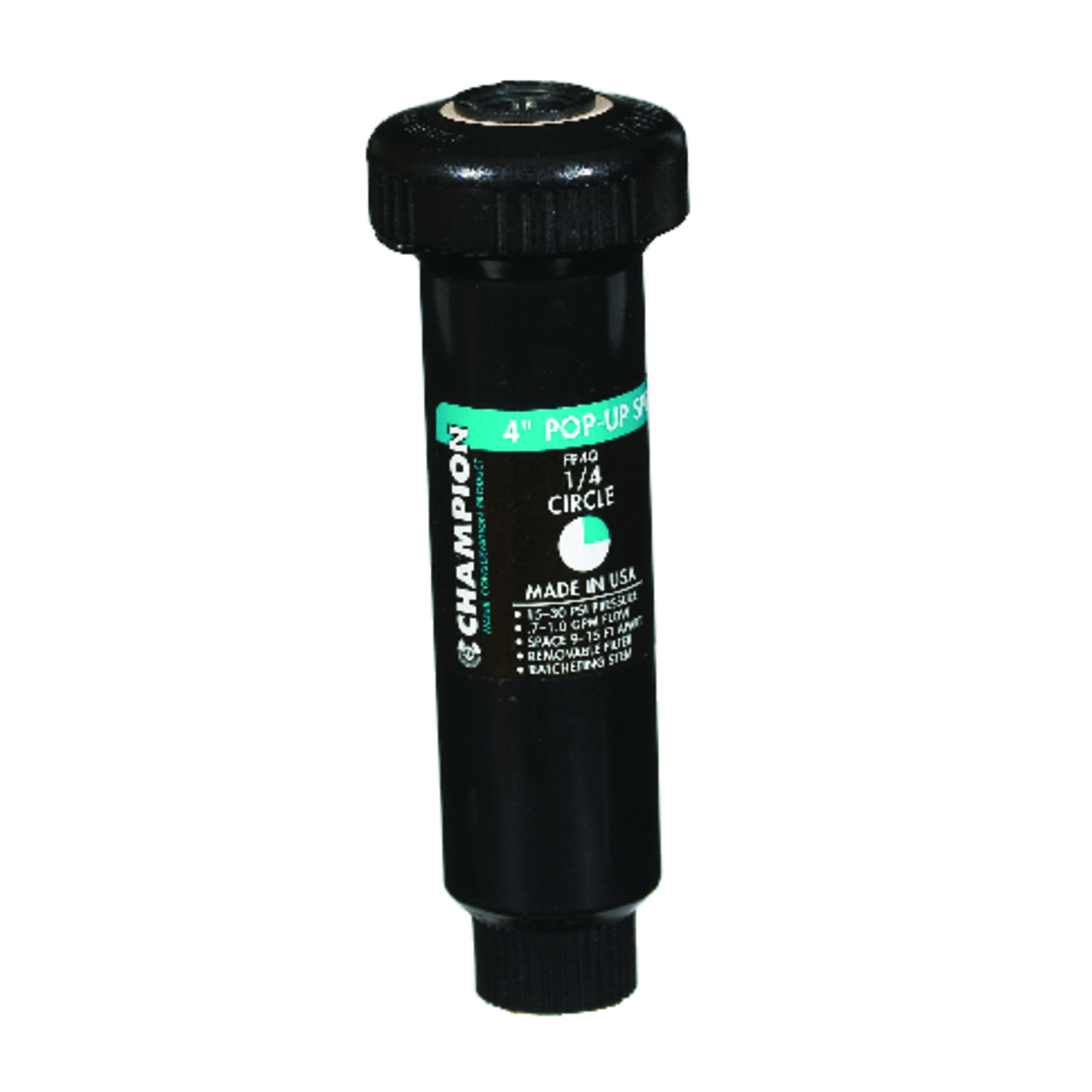 4 Inch Quarter-circle Pop-up Sprinkler Head With Adjustable Spray