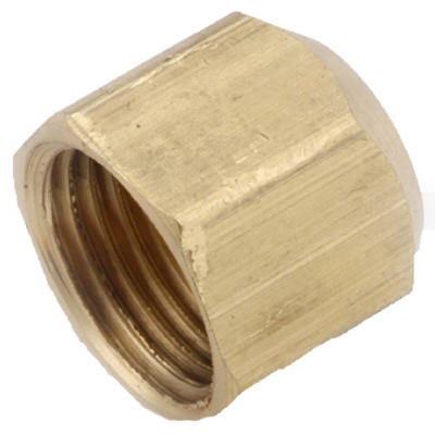 Lead-free Brass Flare Cap, 5/8 Inch, Model 714040-10